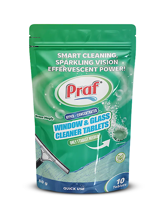 Window & Glass Cleaner Tablets (Green Magic)