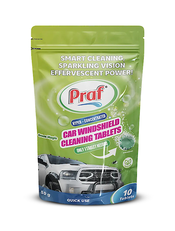Car Windshield Cleaning Tablets (Green Magic)