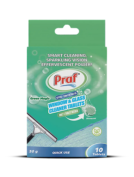 Window & Glass Cleaner Tablets Green Magic